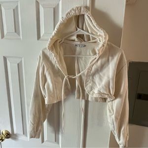 Zara Cropped Hoodie